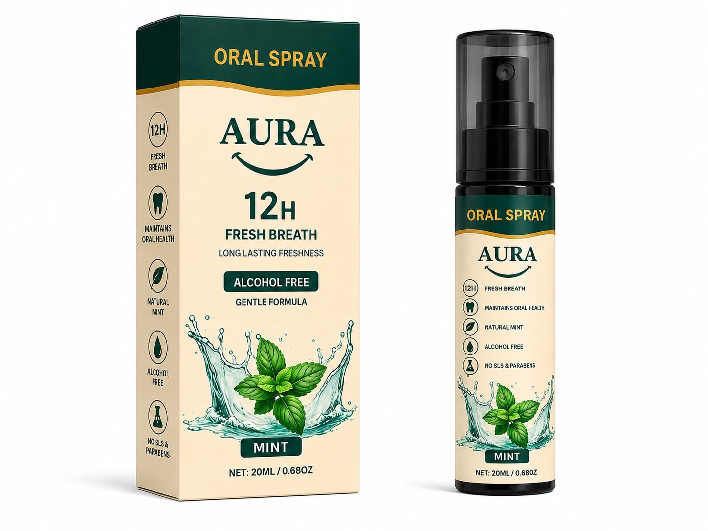 AURA Oral Spray Mint